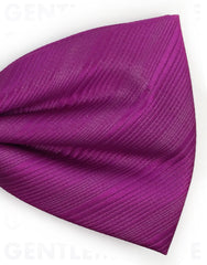 fuscia bow tie