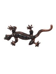 Gecko Lapel Pin - Copper Color