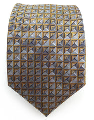 gold & silver necktie