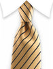 Gold and Black Extra Long Ties