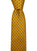 Golden Yellow and Blue Silk Tie