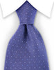gray blue pin dot tie