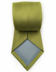 solid green tie