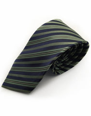 navy and green tie