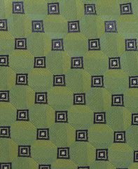 Olive Green Geometric Tie