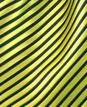 yellow black striped pocket hanky