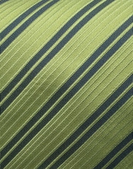 green striped tie swatch