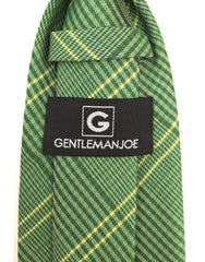 Gentleman Joe green plaid tie