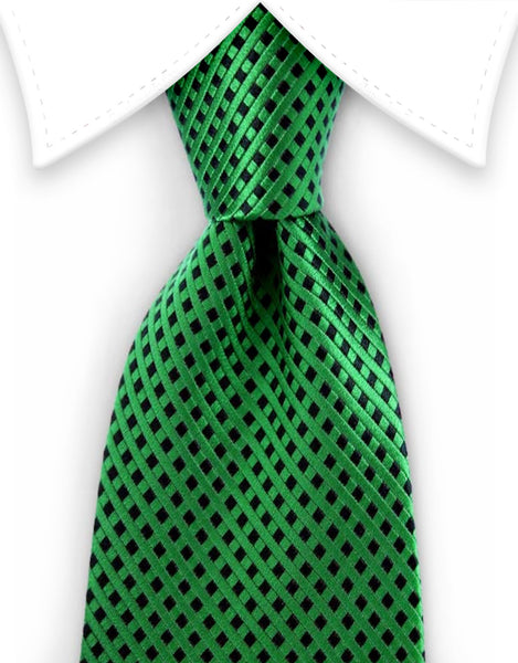 Green Silk Extra Long Ties