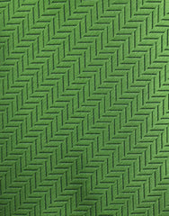 green herringbone tie swatch