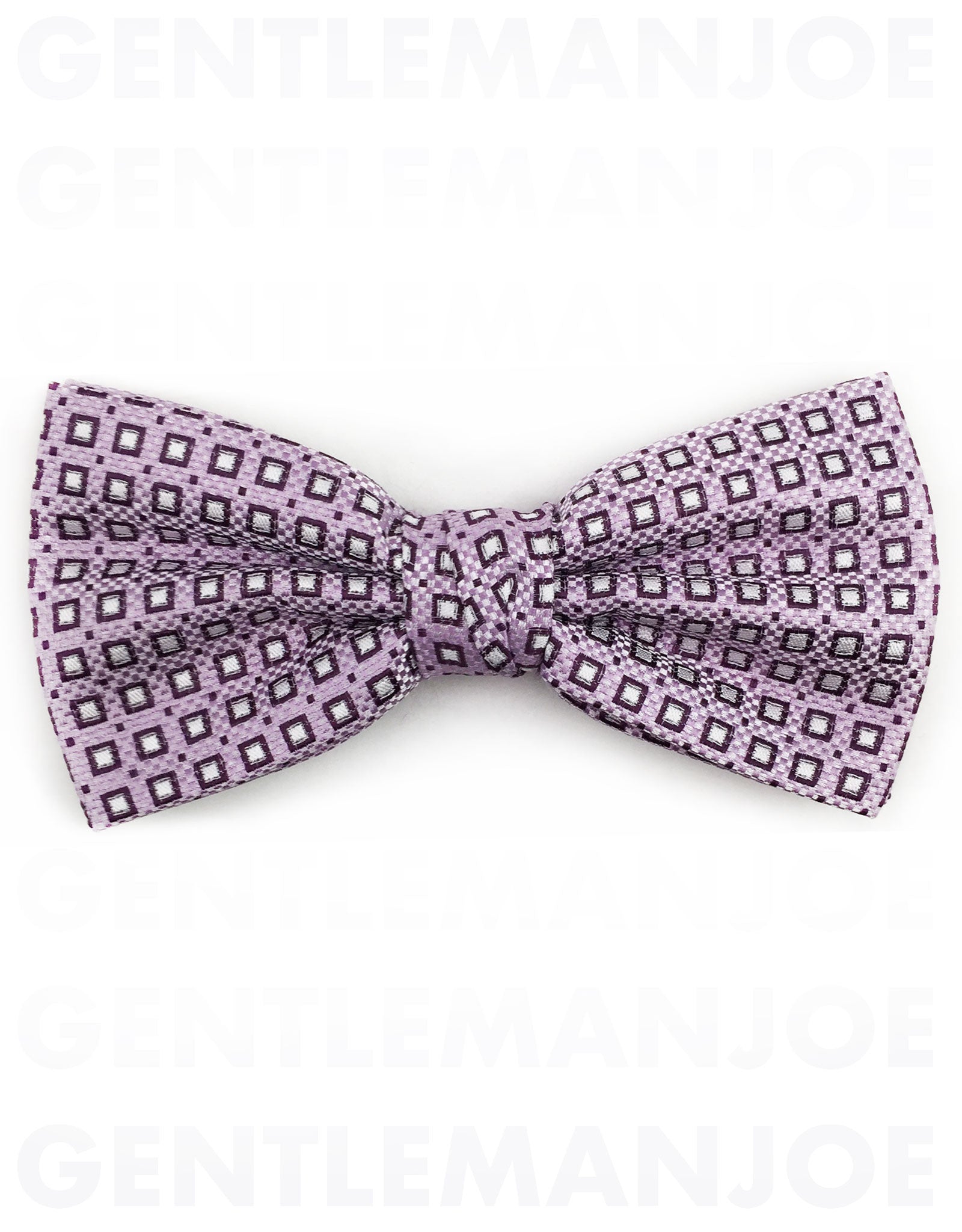 Lilac purple bow tie