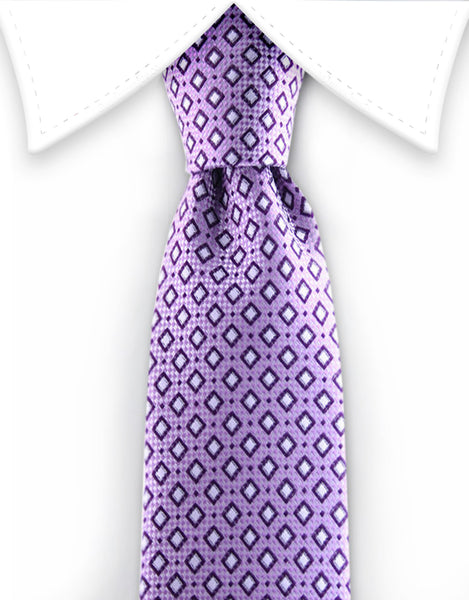 lilac skinny tie