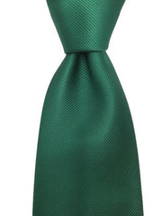Solid Emerald Jade Green Tie