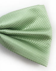 mint green bow tie