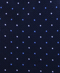 Navy Blue Pin Dots 4