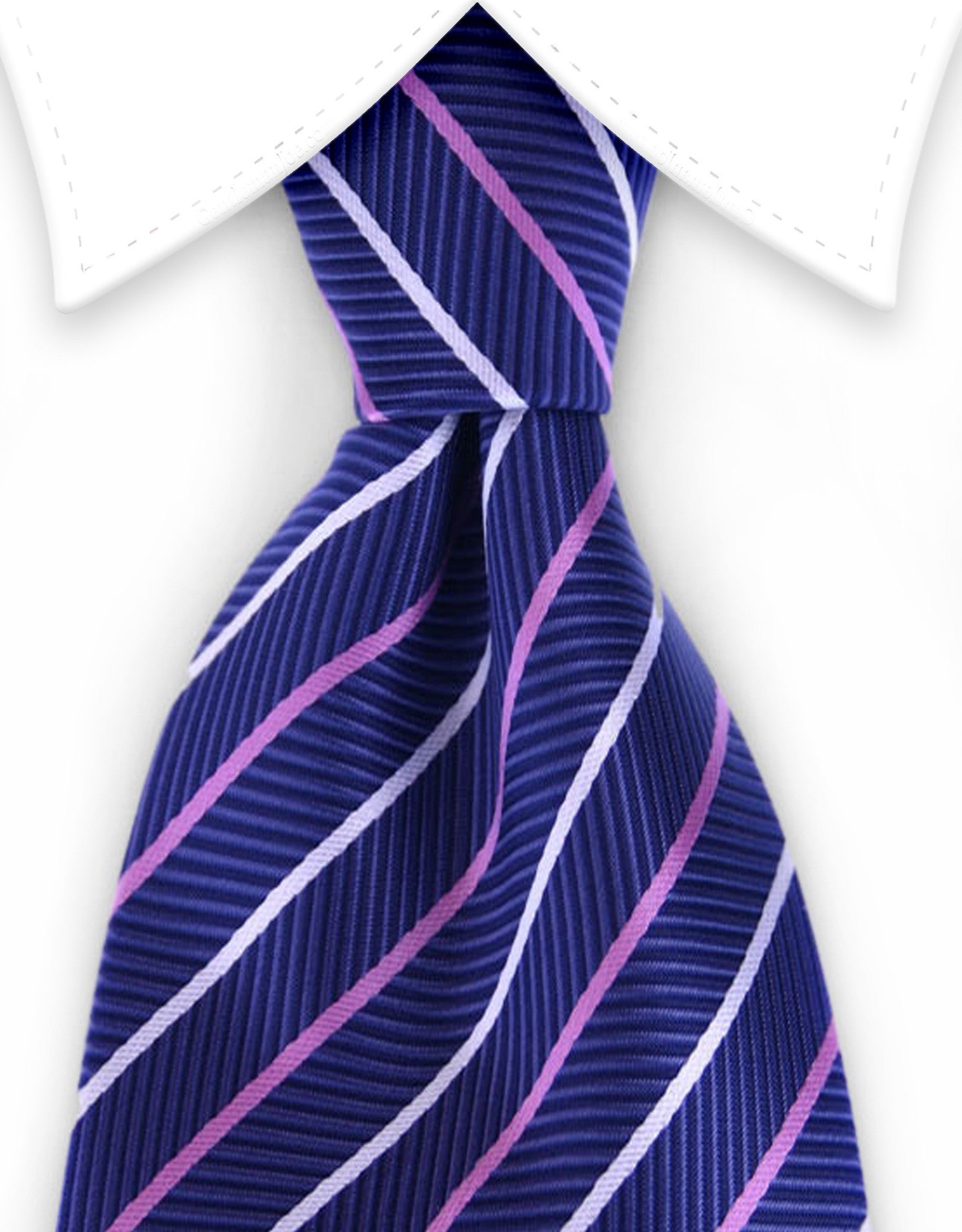 navy blue and pink ties