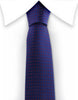 Navy blue tie with red flecks