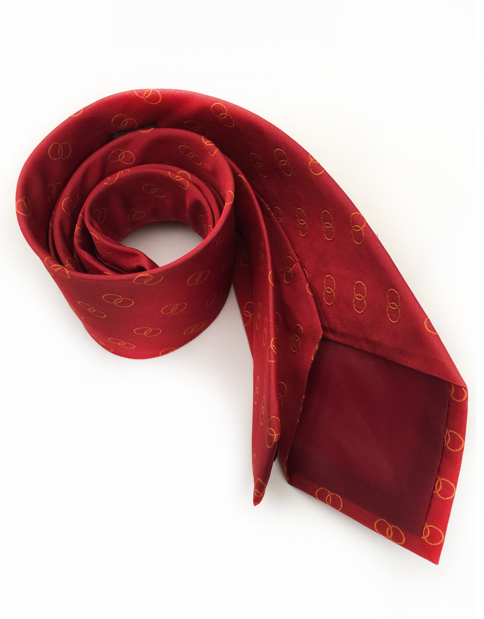 Red and Orange Tie – GentlemanJoe