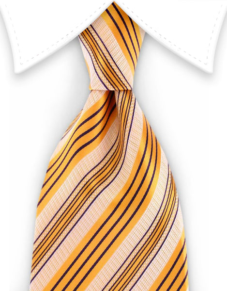 Orange Extra Long Tie