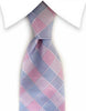 pastel blue and pink tie