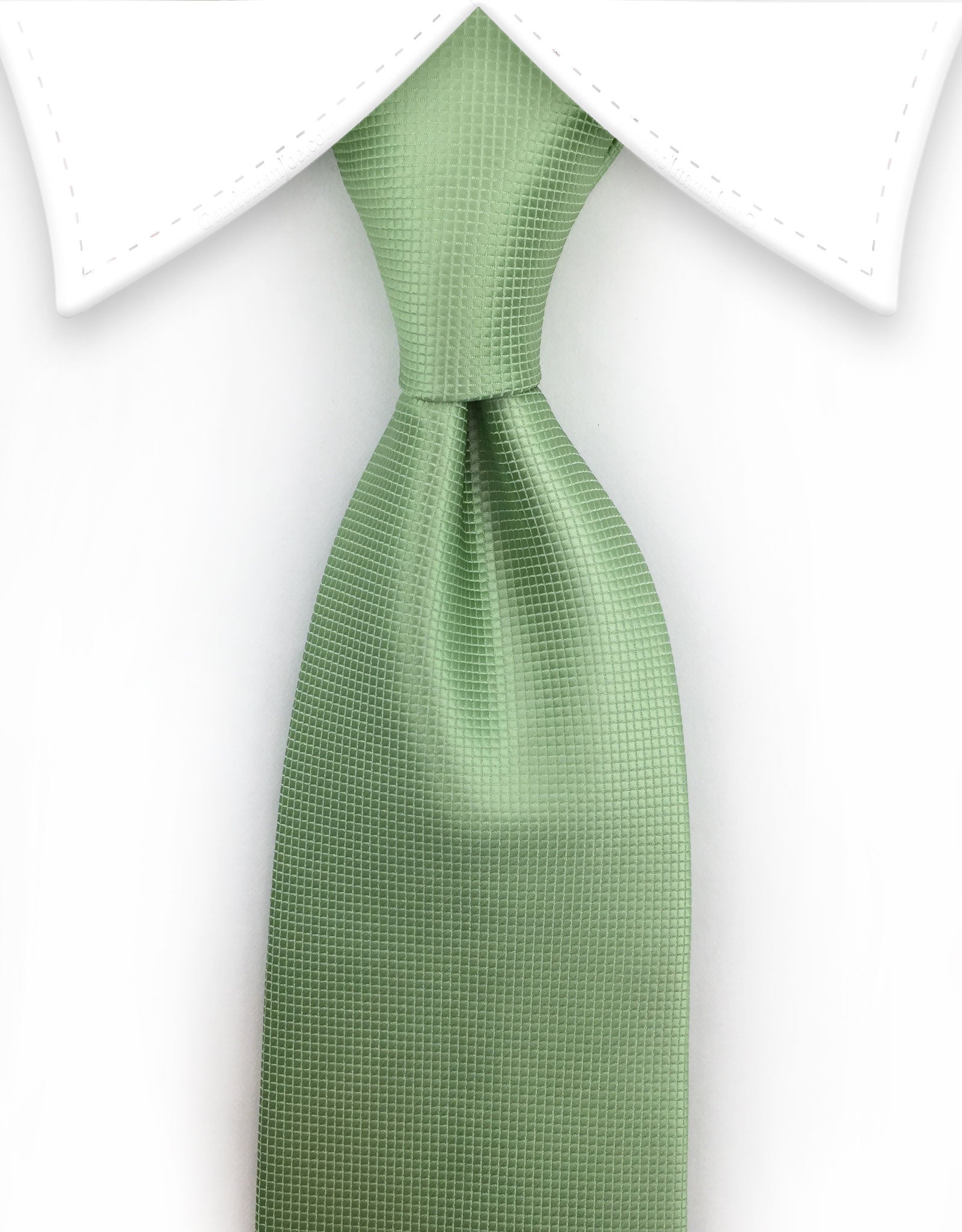 Pastel green necktie