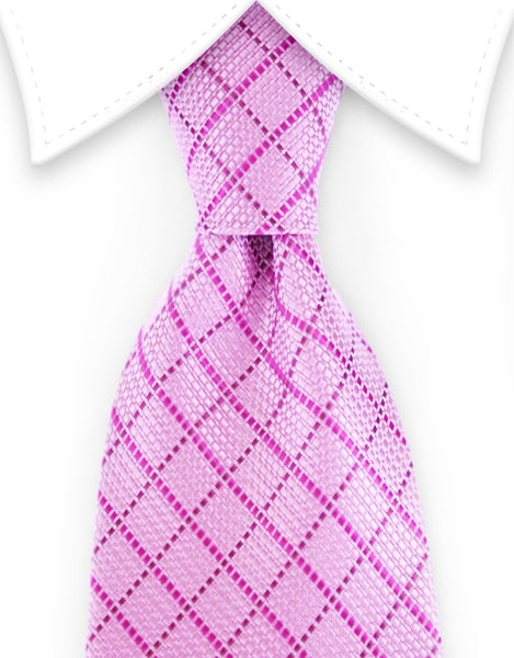 pastel pink tie