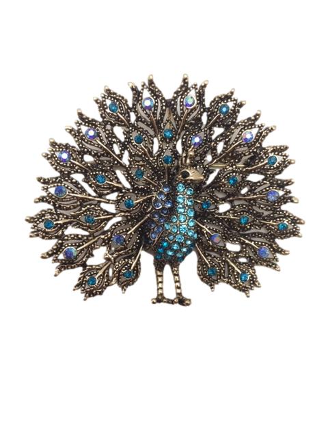 Peacock Broach Lapel Pin
