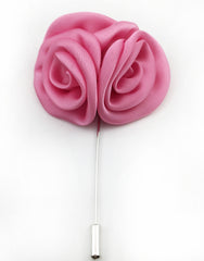 Pink Lapel Flower Pin