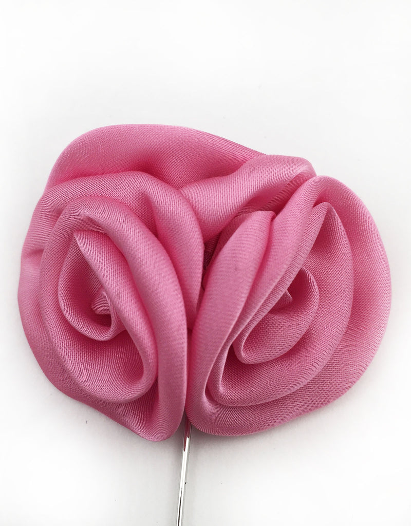 Light Pink Flower Lapel Pin – GentlemanJoe
