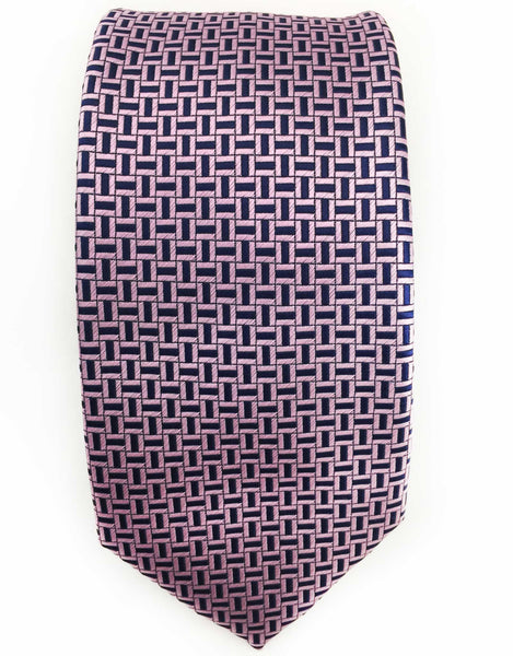 Tie Geometric in Pink main image 1