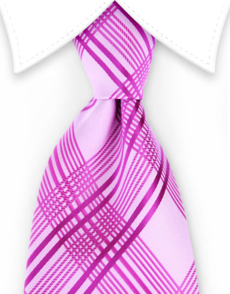 Rose pink tie