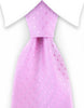 light pink polka dot tie