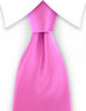 solid pink necktie