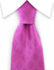 pink tie with large polka dots