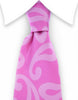 pastel pink paisley tie