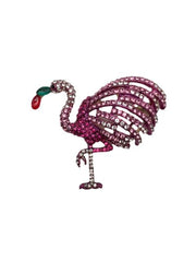 Pink Flamingo Lapel Pin Broach Jewelry