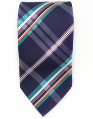 Purple & Teal tie