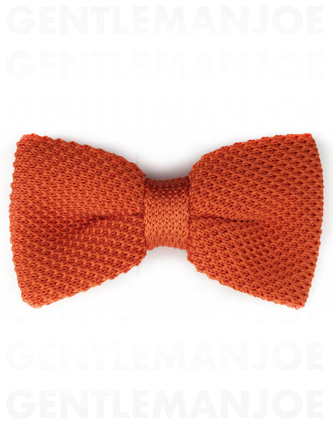 pumpkin orange bow tie