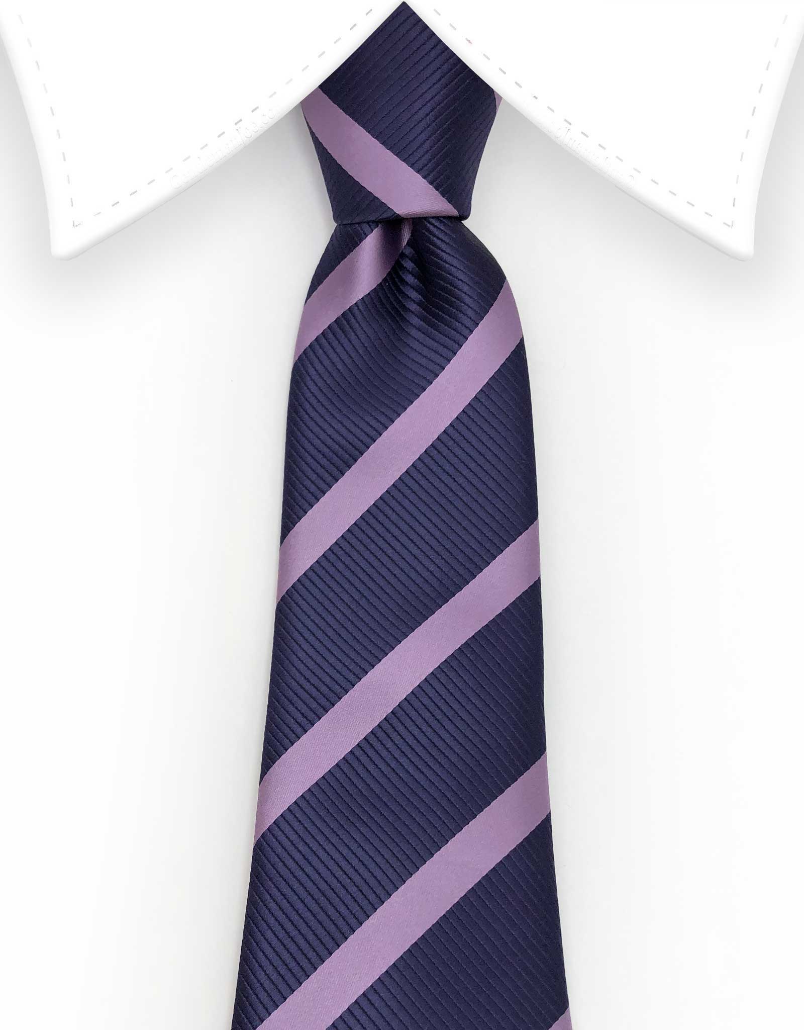 purple dress tie Tie in Regency Purple