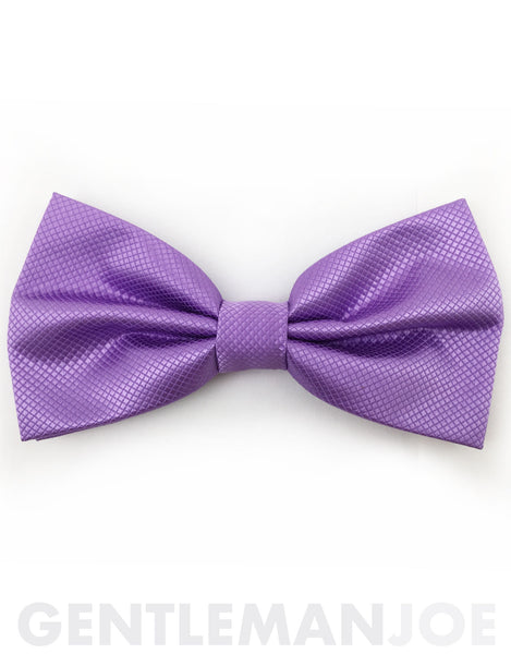orchid purple bow tie