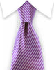 Purple Lilac stripe teen tie