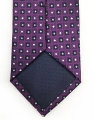 tip of eggplant purple tie