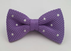 lilac purple bow ties