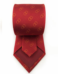 red orange tie tip