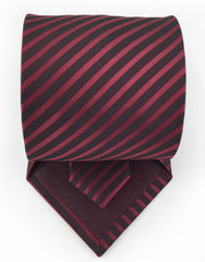 red black stripe tie