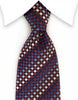 blue burgundy maroon tie