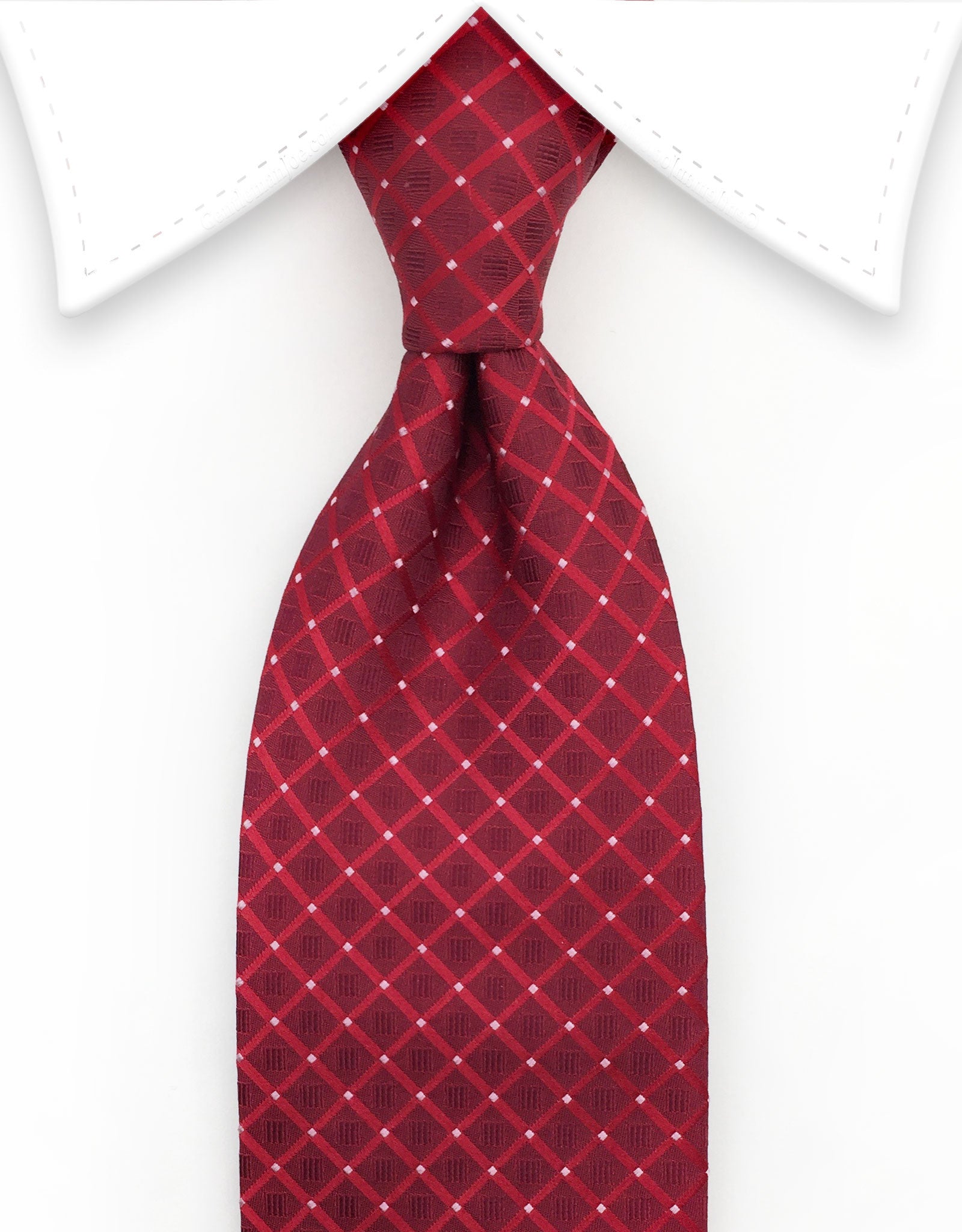 Red Silk Tie