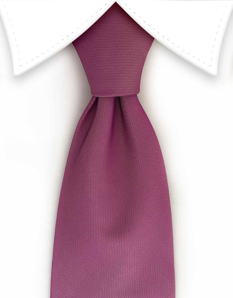 Dusty Purple Rose Necktie