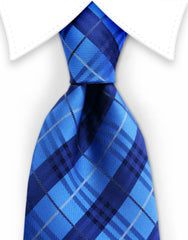 Royal blue & Navy necktie
