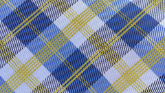 Blue & Yellow Plaid Tie